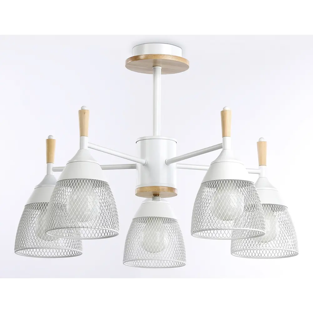 Фото 5 Люстра на штанге Ambrella Light Traditional Ambr_tr8012 5 ламп 12 м² цвет белый Фото 5 Люстра на штанге Ambrella Light Traditional Ambr_tr8012 5 ламп 12 м² цвет белый