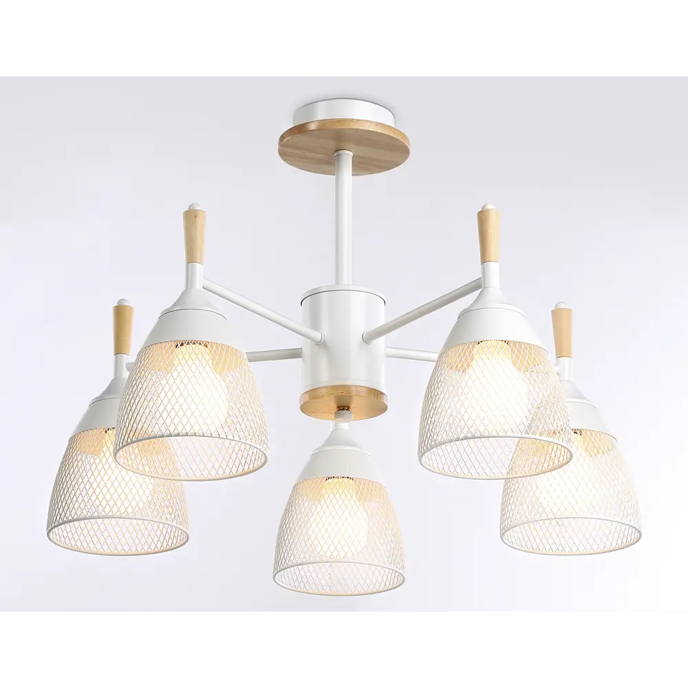 Фото 4 Люстра на штанге Ambrella Light Traditional Ambr_tr8012 5 ламп 12 м² цвет белый Фото 4 Люстра на штанге Ambrella Light Traditional Ambr_tr8012 5 ламп 12 м² цвет белый