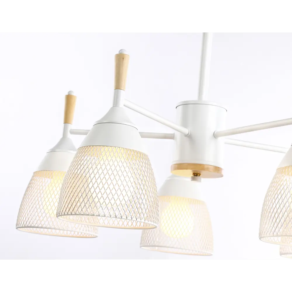 Фото 6 Люстра на штанге Ambrella Light Traditional Ambr_tr8012 5 ламп 12 м² цвет белый Фото 6 Люстра на штанге Ambrella Light Traditional Ambr_tr8012 5 ламп 12 м² цвет белый