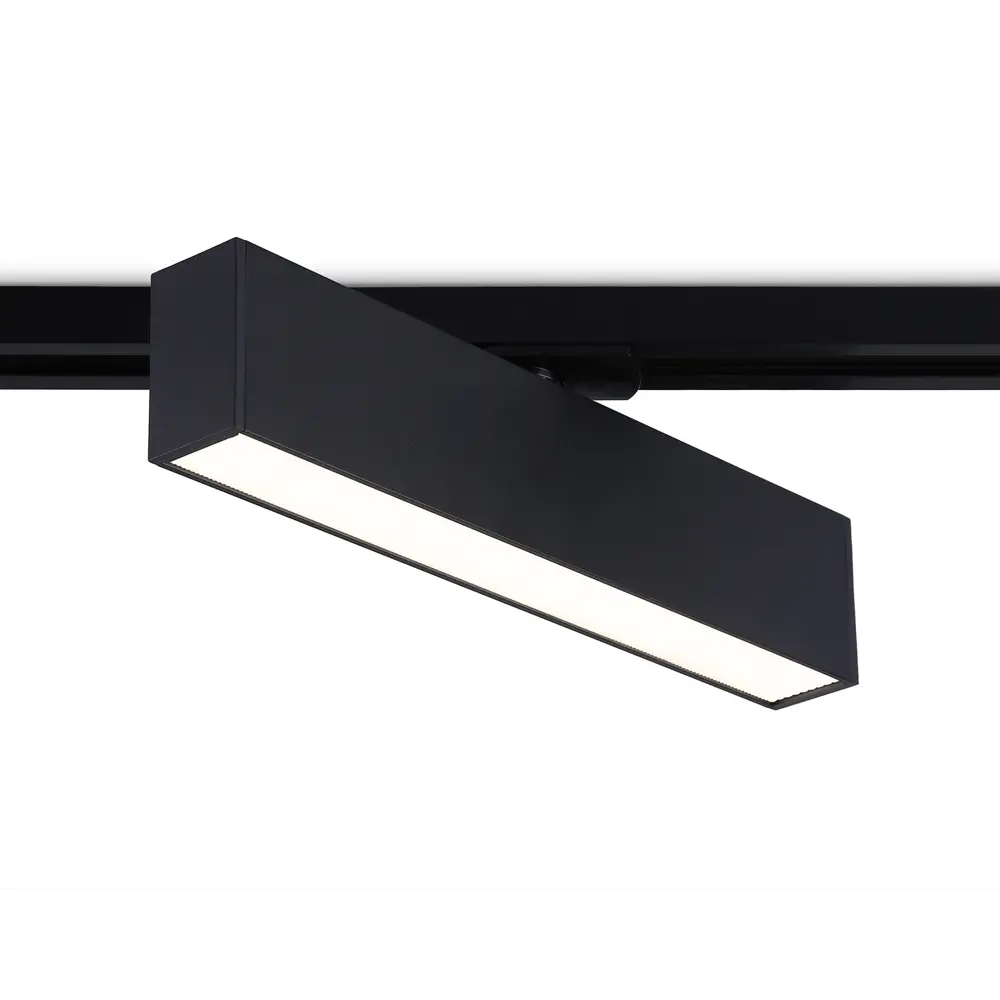 Фото 4 Трековый светильник линейный светодиодный Ambrella light Gl6767 12 Вт 2 м² цвет черный Фото 4 Трековый светильник линейный светодиодный Ambrella light Gl6767 12 Вт 2 м² цвет черный