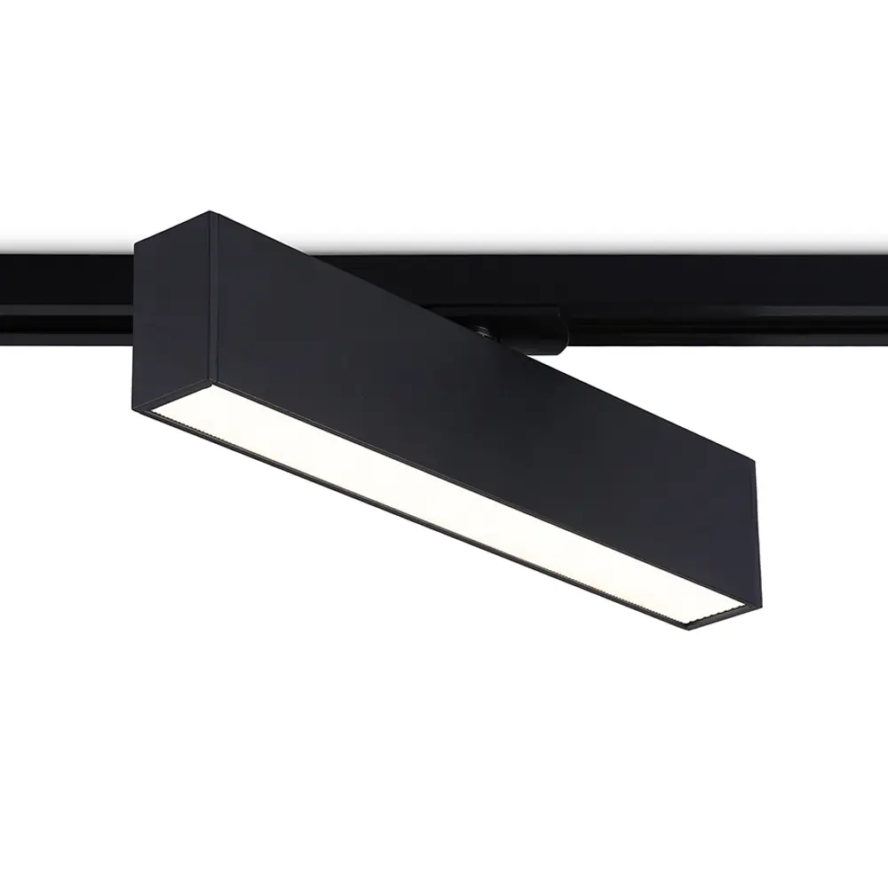 Фото Трековый светильник линейный светодиодный Ambrella light Gl6767 12 Вт 2 м² цвет черный Фото Трековый светильник линейный светодиодный Ambrella light Gl6767 12 Вт 2 м² цвет черный