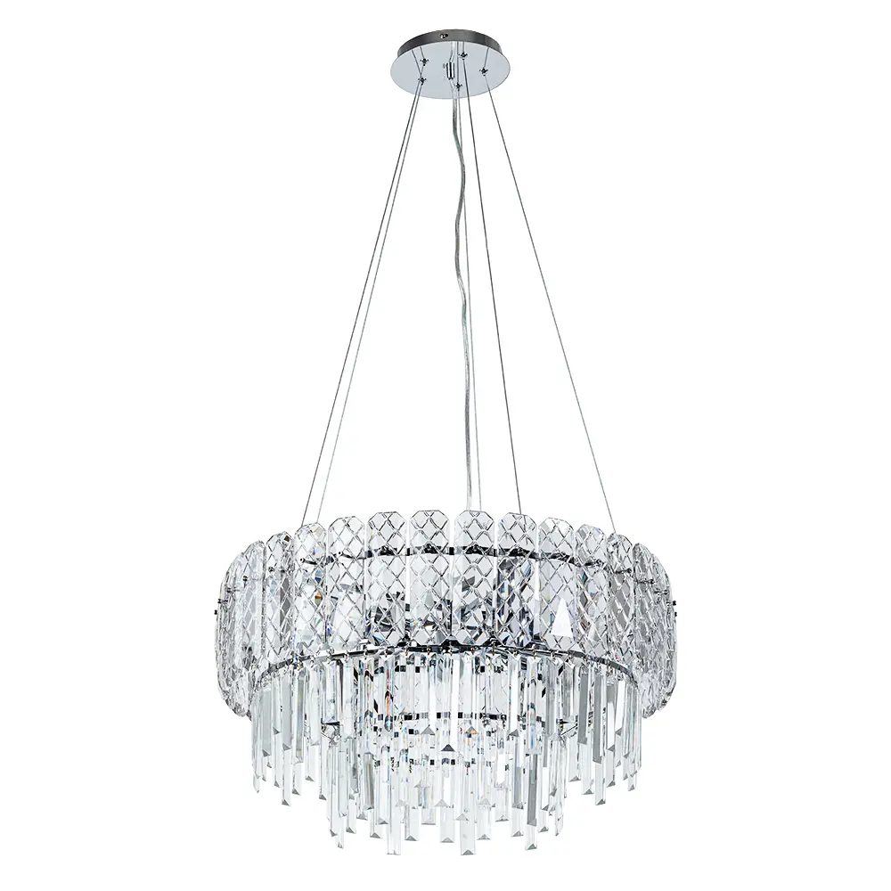 Фото Люстра подвесная Arte Lamp Nicoletta Ar_a1051sp-10cc 10 ламп 7 м² цвет хром Фото Люстра подвесная Arte Lamp Nicoletta Ar_a1051sp-10cc 10 ламп 7 м² цвет хром