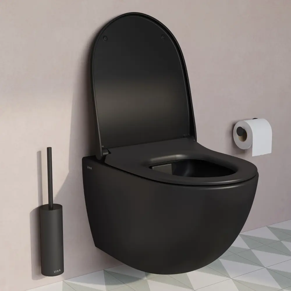 Фото 3 Унитаз подвесной Vitra Sento 7748B083-0101 безободковый Фото 3 Унитаз подвесной Vitra Sento 7748B083-0101 безободковый