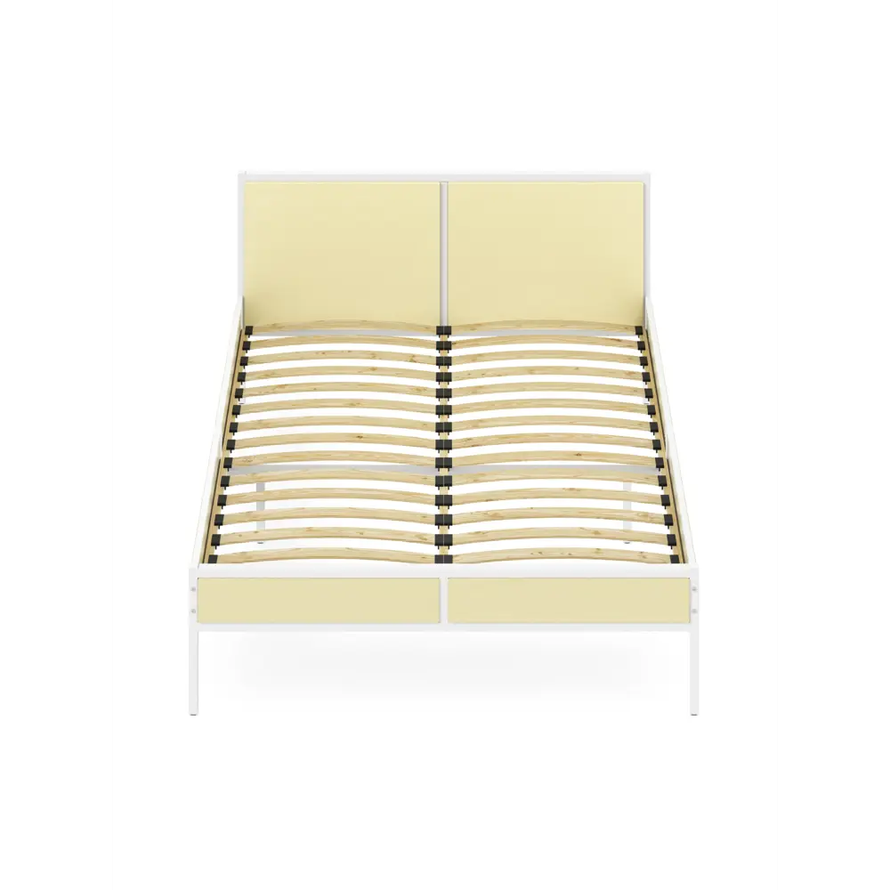 Фото 2 Кровать Solarius Kr180loft-van-white-orto 185 x 90 x 206 см сосна цвет бежевый