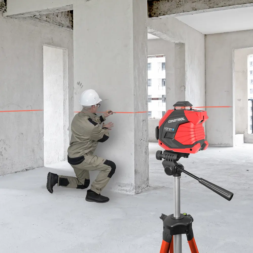 Фото 6 Уровень лазерный Condtrol XLiner Pento 360 НСК, дальность до 40 м Фото 6 Уровень лазерный Condtrol XLiner Pento 360 НСК, дальность до 40 м