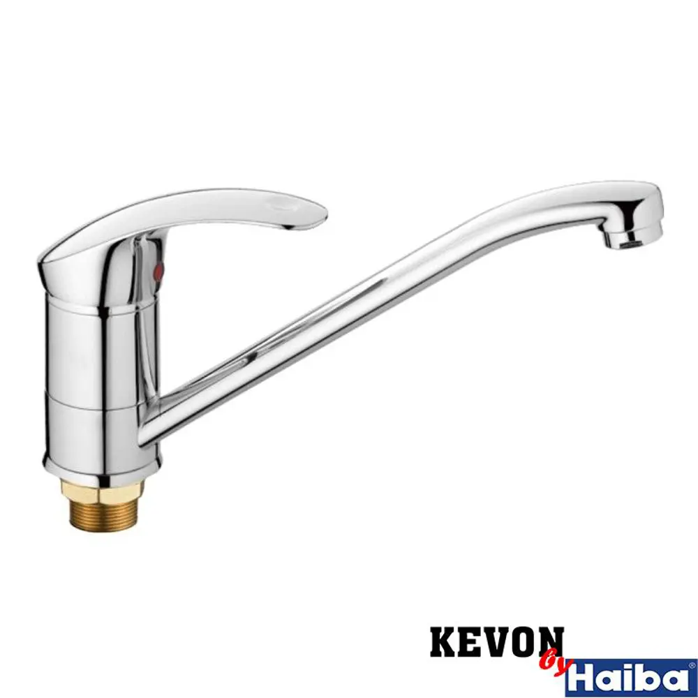 Фото Смеситель для кухни Kevon KV41205 поворотный излив 11.5 см цвет хром