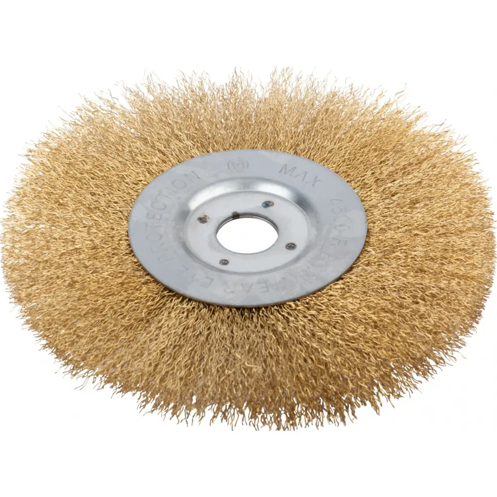 Фото Корщётка дисковая для дрели FIT волнистая проволока 180 мм 39067