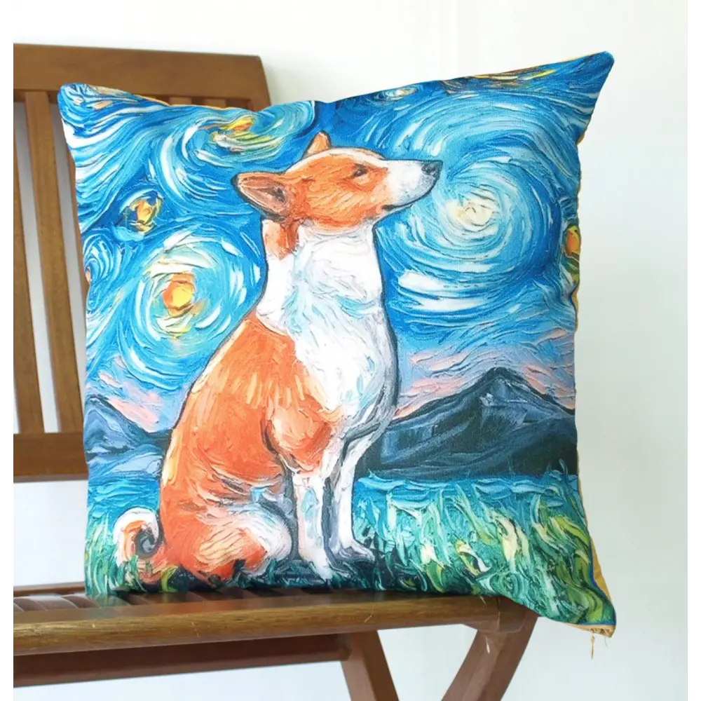 Фото 2 Декоративная подушкаZaberite Собаки Ван Гог Охотник 0232, 40x40 см Фото 2 Декоративная подушкаZaberite Собаки Ван Гог Охотник 0232, 40x40 см