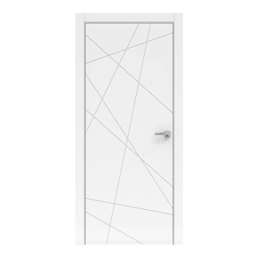 Фото Дверь межкомнатная Бизнес парк Line 4 глухая 60х200см эмаль цвет белый без замка и петель Фото Дверь межкомнатная Бизнес парк Line 4 глухая 60х200см эмаль цвет белый без замка и петель