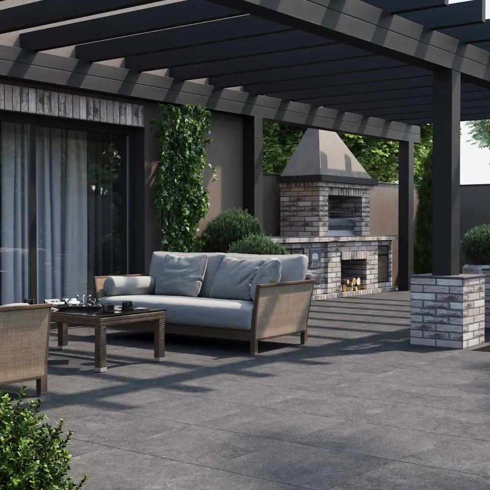 Фото 2 Керамогранит Onlygres Cement COG501 60x60см 0.72 м² утолщенный, ректифицированный, цвет серый, цена за упаковку