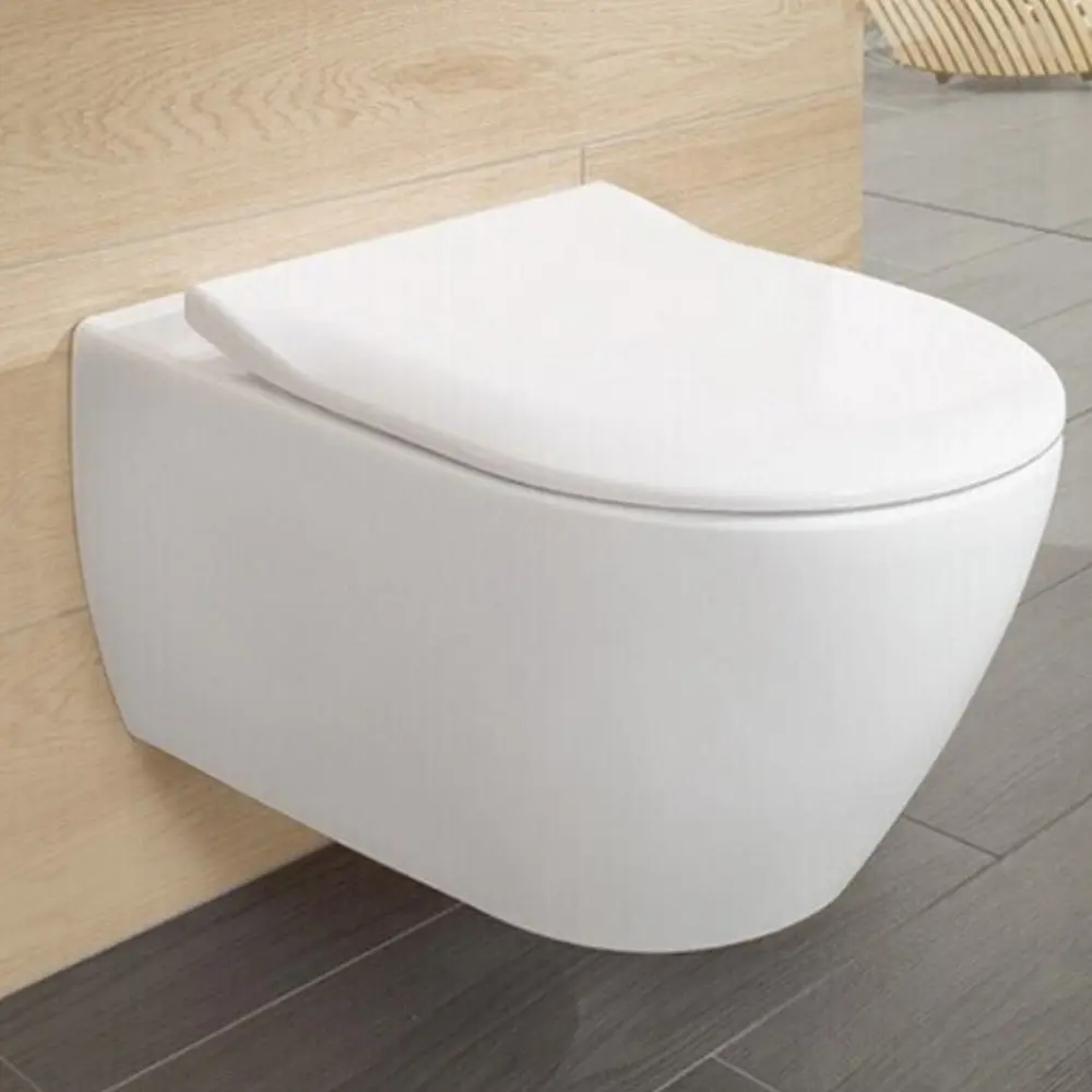 Фото 5 Унитаз подвесной Villeroy & boch 5656HR01 безободковый Фото 5 Унитаз подвесной Villeroy & boch 5656HR01 безободковый