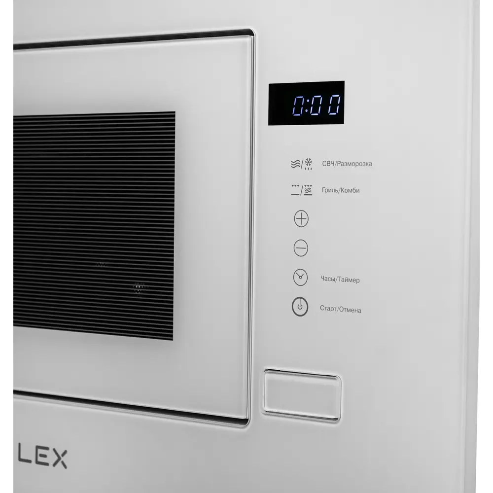 Фото 4 Встраиваемая микроволновая печь Lex BIMO 20.01 WHITE 20 л 595x390x33.3 см цвет белый Фото 4 Встраиваемая микроволновая печь Lex BIMO 20.01 WHITE 20 л 595x390x33.3 см цвет белый