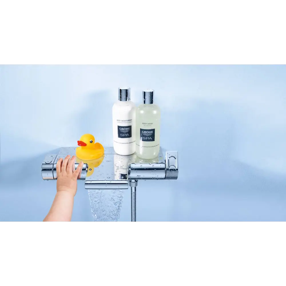 Фото 4 Термостатический смеситель для ванны Grohe Grohtherm 2000 хром 34464001 Фото 4 Термостатический смеситель для ванны Grohe Grohtherm 2000 хром 34464001