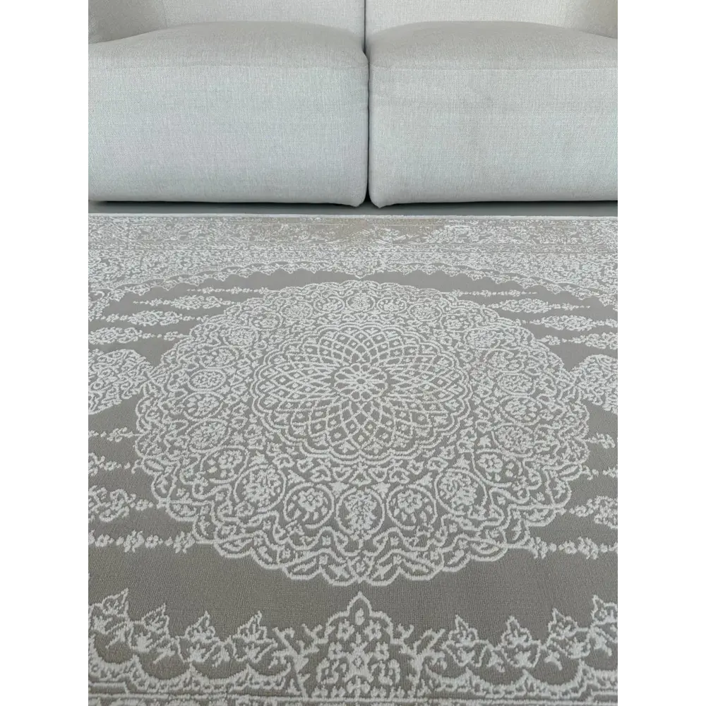 Фото 4 Ковер Laxmi Proxima Stan 4453Yellow/Cream 200x300 см полипропилен