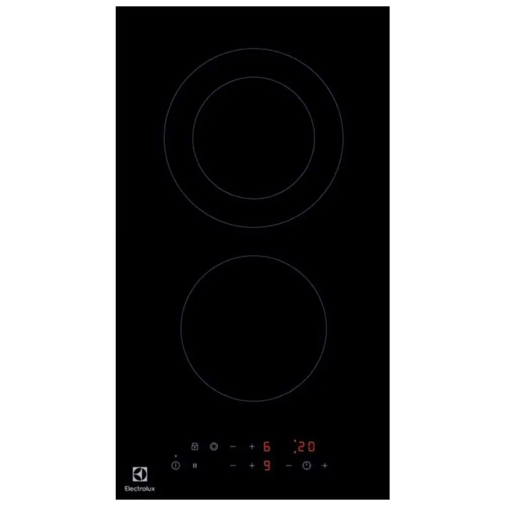 Фото Электрическая варочная панель Electrolux Lhr3233Ck стеклокерамика 29 см 2 конфорки цвет черный Фото Электрическая варочная панель Electrolux Lhr3233Ck стеклокерамика 29 см 2 конфорки цвет черный