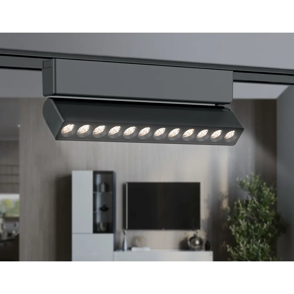 Фото 5 Трековый светильник линейный светодиодный Ambrella light Ambr_gv1474 12 Вт магнитный нейтральный белый свет цвет черный Фото 5 Трековый светильник линейный светодиодный Ambrella light Ambr_gv1474 12 Вт магнитный нейтральный белый свет цвет черный