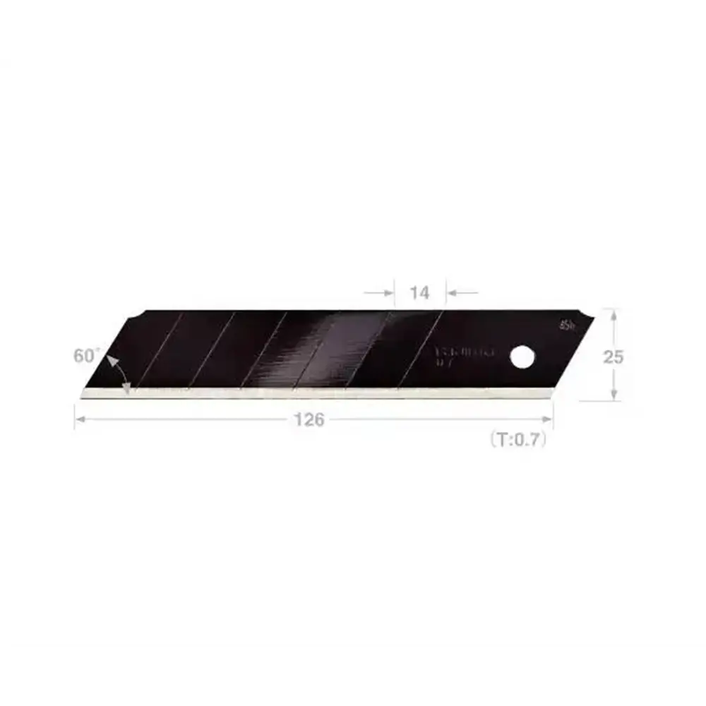 Фото 2 Лезвие сменное для ножа Tajima LB65RBC 145x25 мм, 10 шт