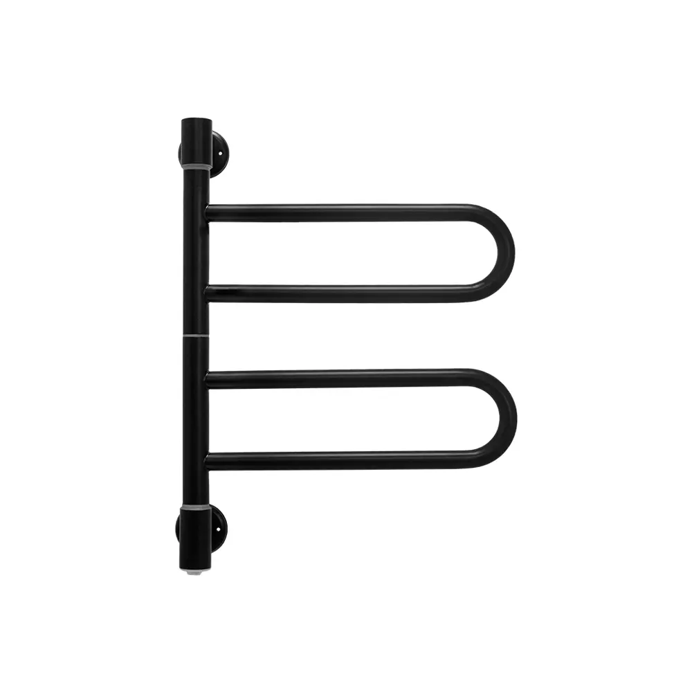 Фото 2 Полотенцесушитель электрический Energy U Chrome G2K 400x540 мм 24 Вт U-образный цвет черный Фото 2 Полотенцесушитель электрический Energy U Chrome G2K 400x540 мм 24 Вт U-образный цвет черный