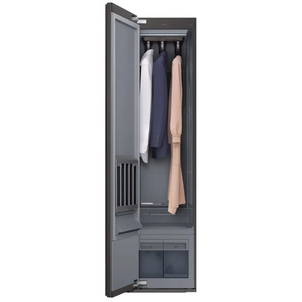 Фото 3 Шкаф паровой для одежды Samsung DF60A8500EG/LP 44.5x185x63.2 см цвет бежевый Фото 3 Шкаф паровой для одежды Samsung DF60A8500EG/LP 44.5x185x63.2 см цвет бежевый