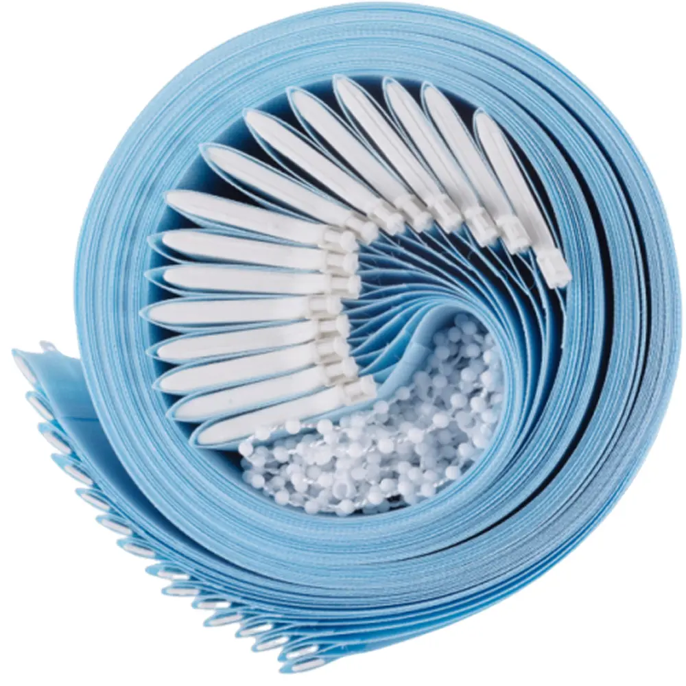 Фото Лемали для вертикальных жалюзи Унистайл LAMGOLUB240205, высота 205 см, 30 шт, цвет голубой