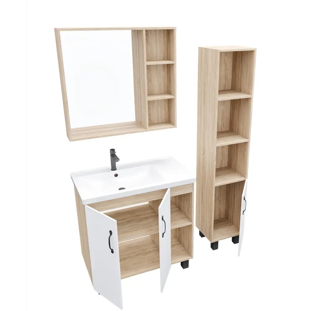 Фото 3 Раковина накладная с крылом Kirovit Фостер 80 см