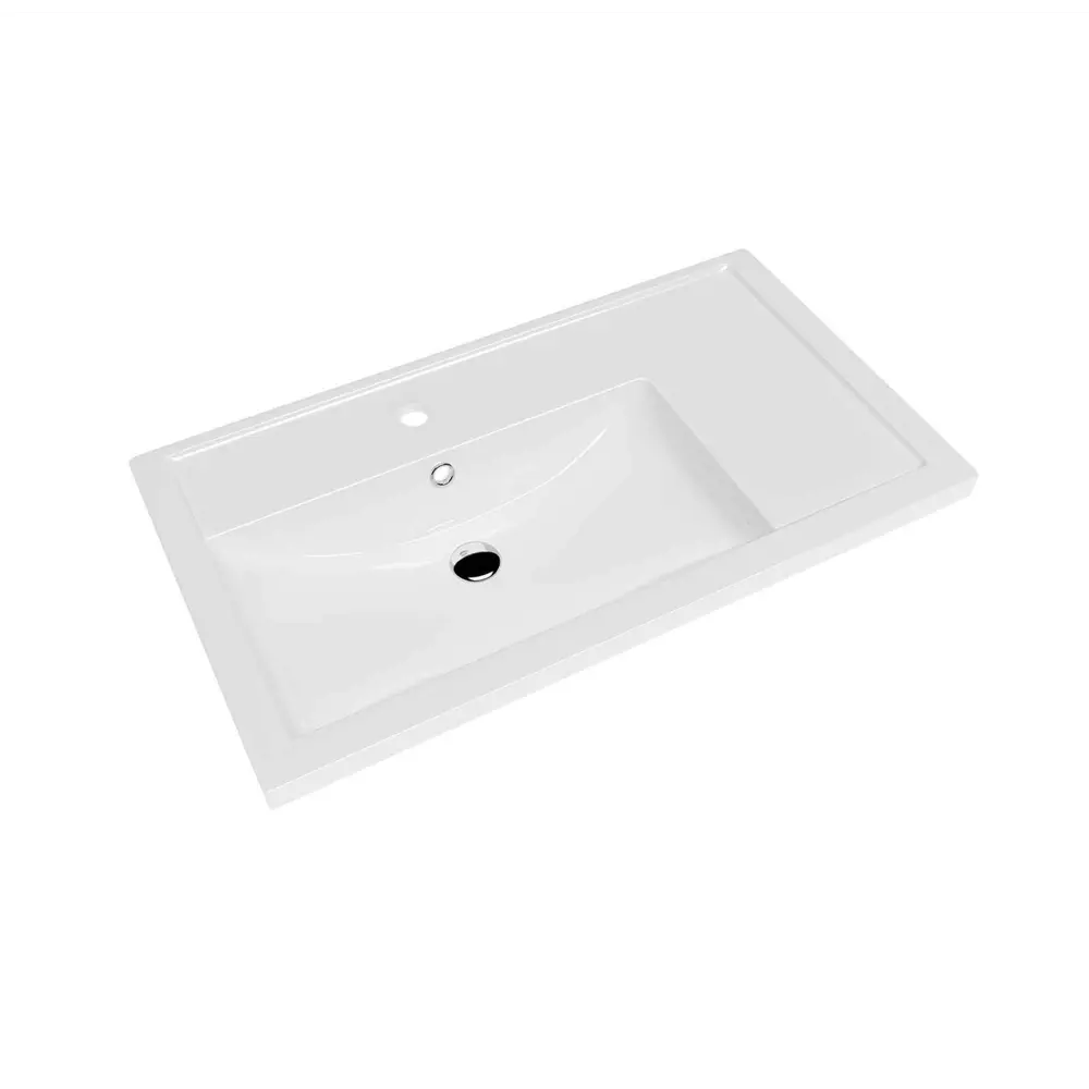 Фото Раковина накладная с крылом Kirovit Фостер 80 см