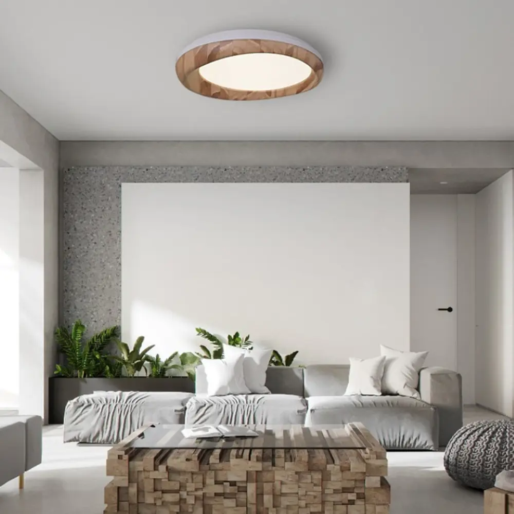 Фото 2 Светильник настенно-потолочный светодиодный Imperiumloft Runis d80 219477-26 32 м² цвет белый Фото 2 Светильник настенно-потолочный светодиодный Imperiumloft Runis d80 219477-26 32 м² цвет белый