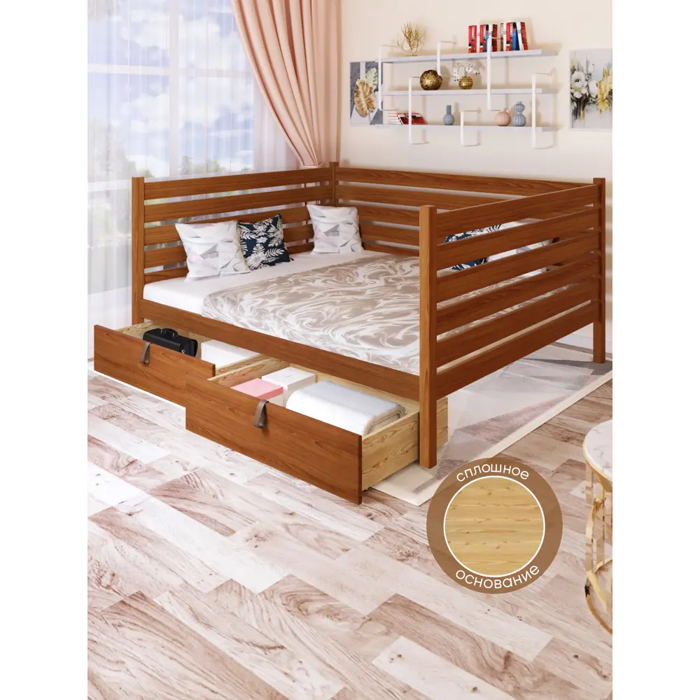 Фото 6 Кровать Solarius Tahta-spin120-180olha-full-2yash 130 x 101 x 190 см сосна цвет бежевый Фото 6 Кровать Solarius Tahta-spin120-180olha-full-2yash 130 x 101 x 190 см сосна цвет бежевый