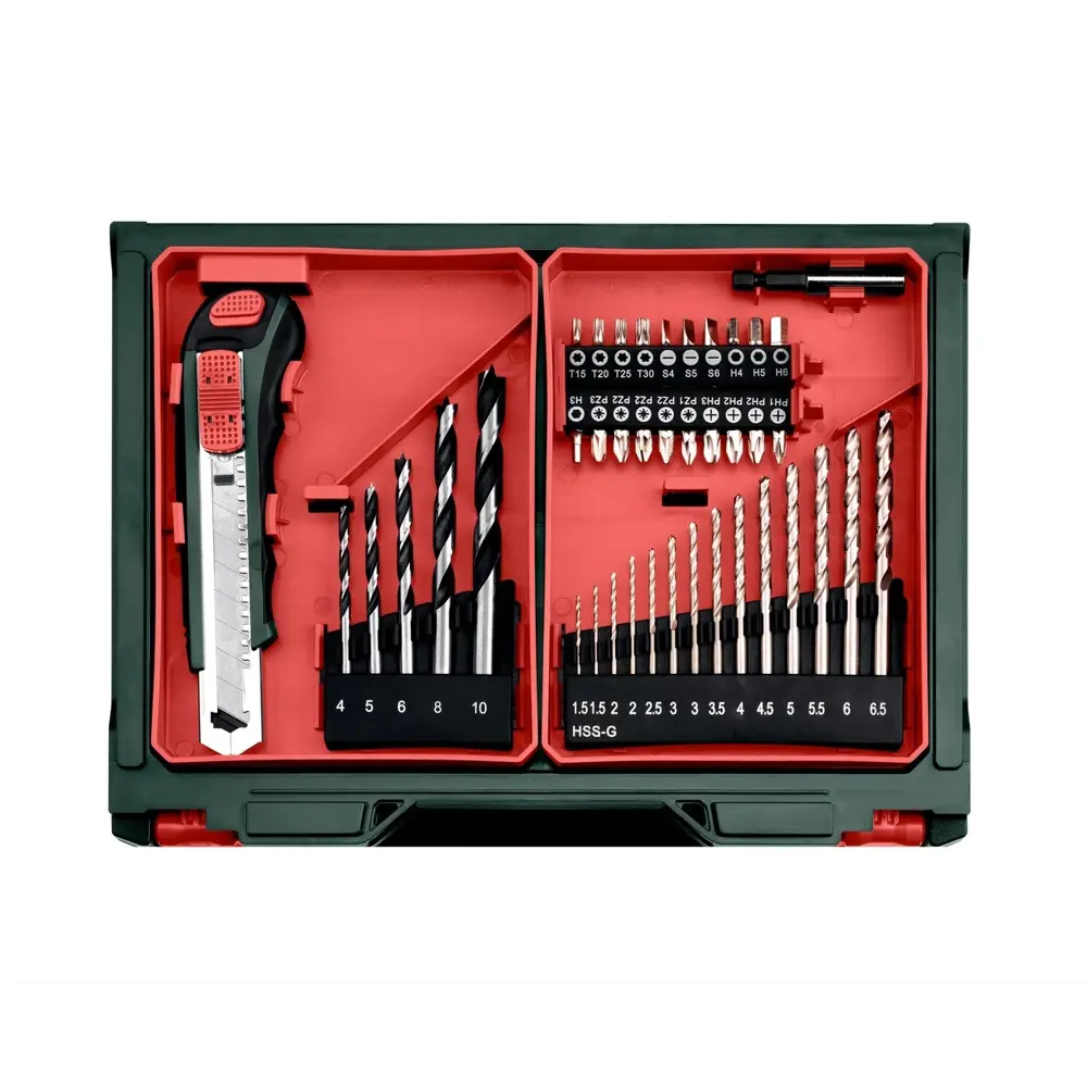 Фото 4 Дрель-шуруповерт аккумуляторная Metabo Powermaxx BS Basic Set 600080710, 12 В Li-Ion 1x2 Ач Фото 4 Дрель-шуруповерт аккумуляторная Metabo Powermaxx BS Basic Set 600080710, 12 В Li-Ion 1x2 Ач