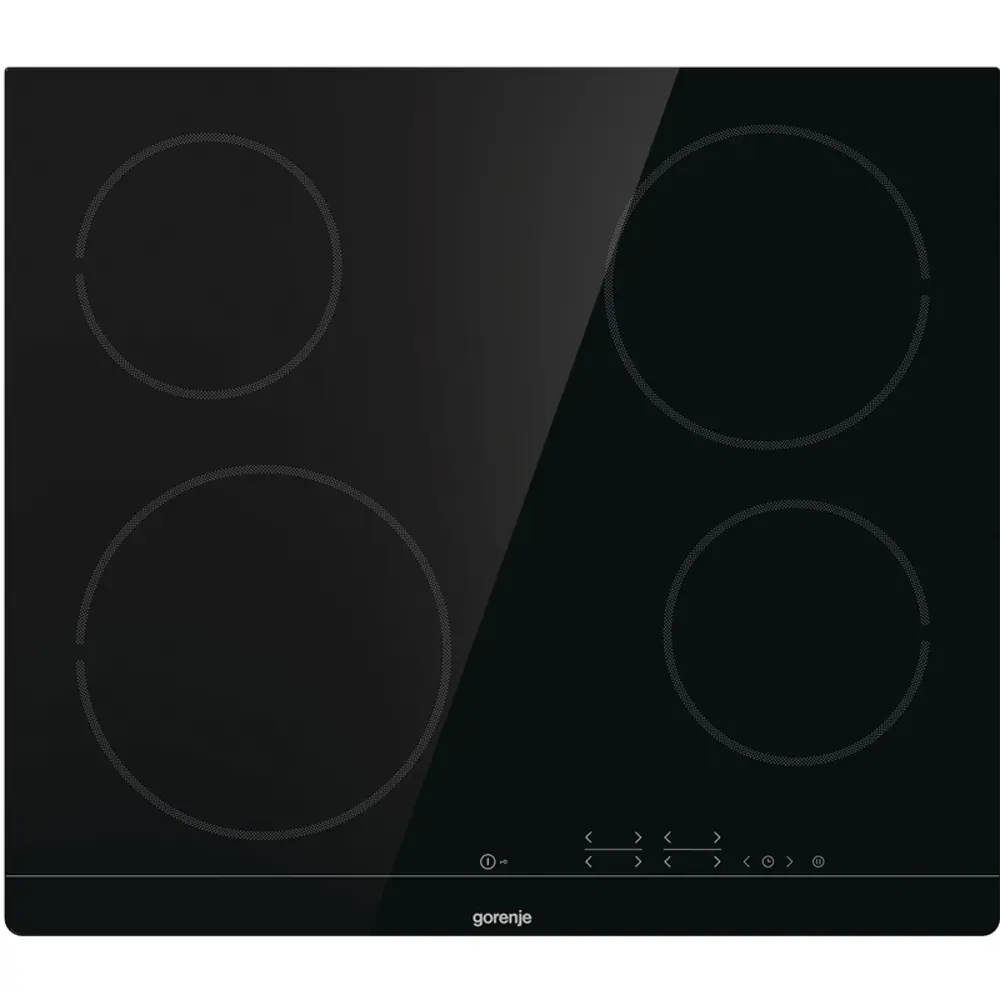 Фото Электрическая варочная панель Gorenje BR6AF-T0 59.5 см 4 конфорки цвет черный