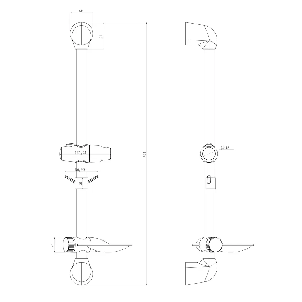 Фото 2 Душевая стойка Lemark LM8065C 6905104125700 Фото 2 Душевая стойка Lemark LM8065C 6905104125700