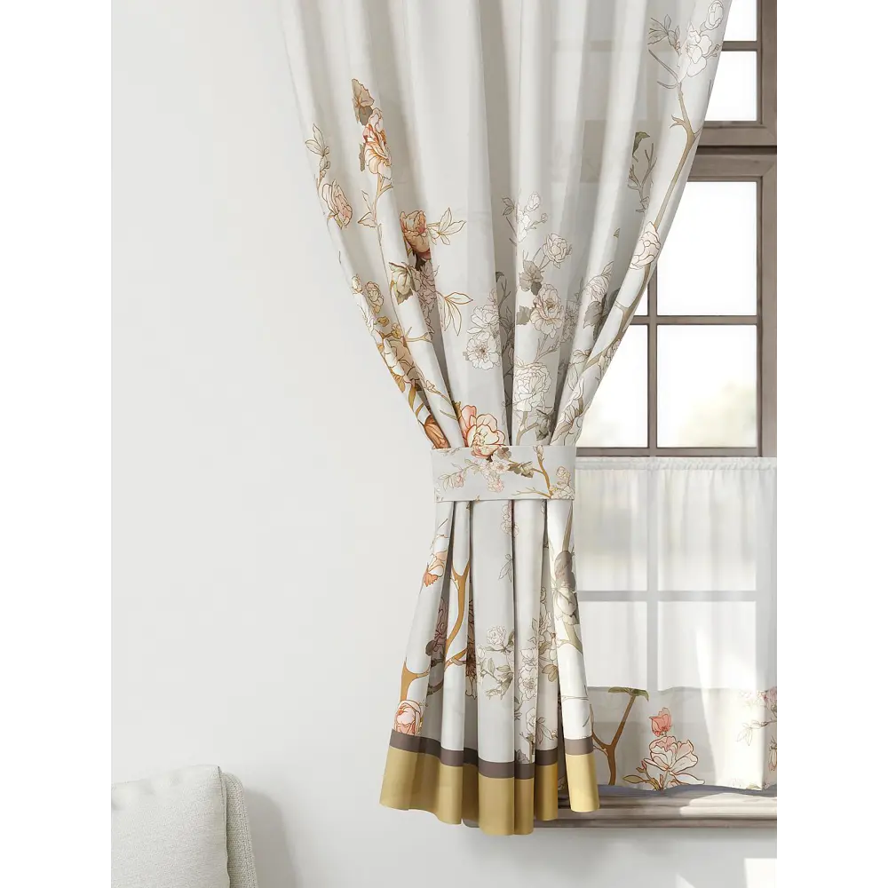 Фото 3 Комплект штор Comfy way Иномик - 50 CW705050-160 на шторной ленте 160x150 см цвет бежевый Фото 3 Комплект штор Comfy way Иномик - 50 CW705050-160 на шторной ленте 160x150 см цвет бежевый