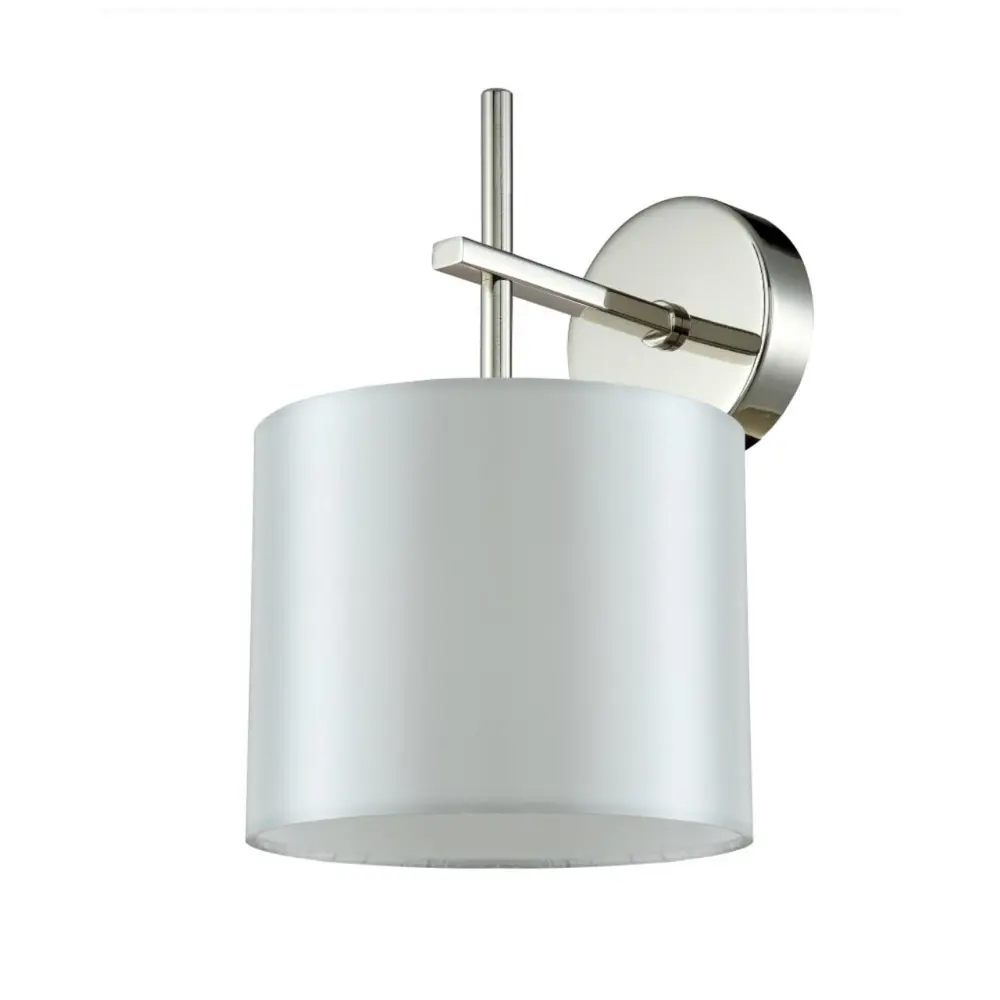 Фото Настенный светильник Crystal Lux SERGIO SERGIO AP1 NICKEL цвет серебряный Фото Настенный светильник Crystal Lux SERGIO SERGIO AP1 NICKEL цвет серебряный