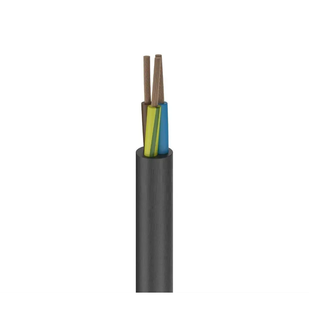 Фото 3 Провод ККЗ ПВСн 3x1.5 5 м цвет черный ГОСТ iTOK