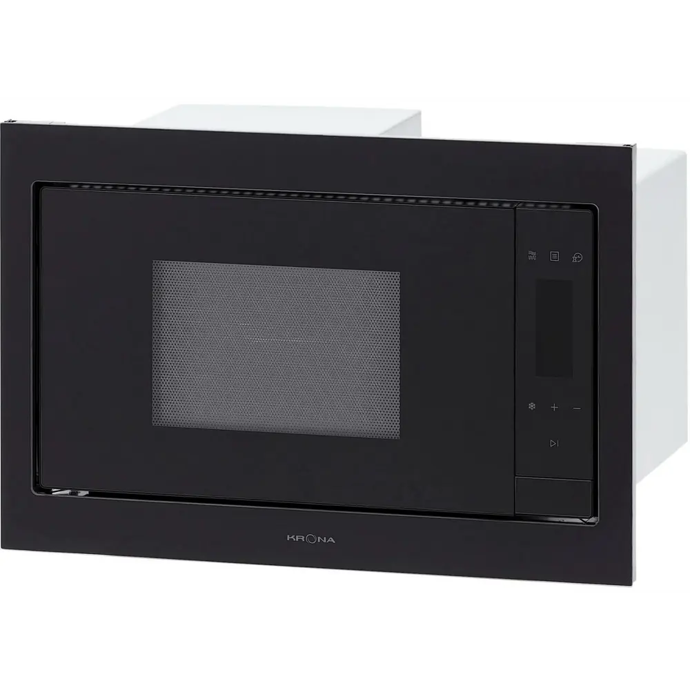 Фото 2 Встраиваемая микроволновая печь Krona ESSEN 60 BL 591405 31 л 59.2x39x40.1 см цвет черный Фото 2 Встраиваемая микроволновая печь Krona ESSEN 60 BL 591405 31 л 59.2x39x40.1 см цвет черный