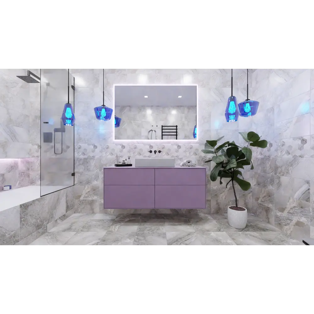 Фото 7 Керамическая плитка Eurotile Istambul 4627162807290 25x50см цвет серый/серебристый Фото 7 Керамическая плитка Eurotile Istambul 4627162807290 25x50см цвет серый/серебристый