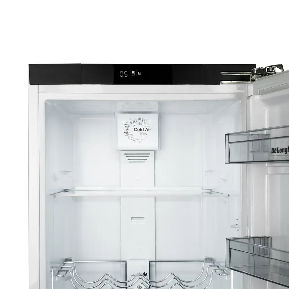 Фото 3 Встраиваемый холодильник Delonghi DLI 17SE без морозильника 54x177 см цвет белый Фото 3 Встраиваемый холодильник Delonghi DLI 17SE без морозильника 54x177 см цвет белый
