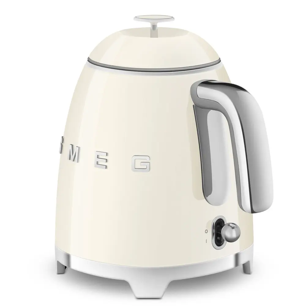 Фото 7 Электрический чайник Smeg Klf05creu 0.8 л нержавеющая сталь цвет светло-бежевый