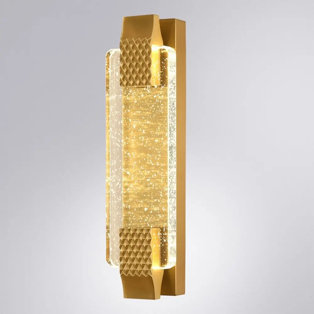 Фото 2 Настенный светильник светодиодный Arte Lamp Snowdrop A2133ap-1go нейтральный белый свет цвет золото Фото 2 Настенный светильник светодиодный Arte Lamp Snowdrop A2133ap-1go нейтральный белый свет цвет золото