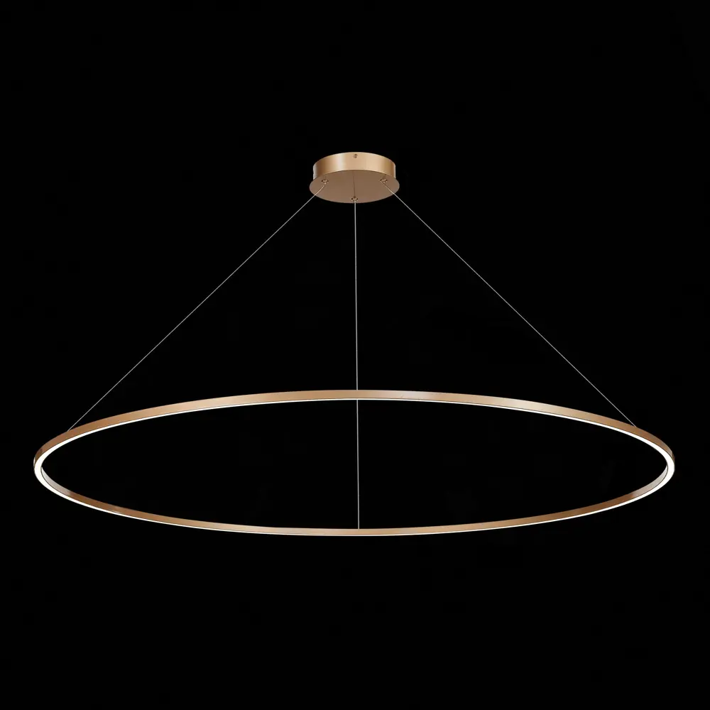 Фото Светильник подвесной светодиодный St luce Smart st605.203.72 26 м² регулируемый белый свет цвет жёлтый/золотой Фото Светильник подвесной светодиодный St luce Smart st605.203.72 26 м² регулируемый белый свет цвет жёлтый/золотой