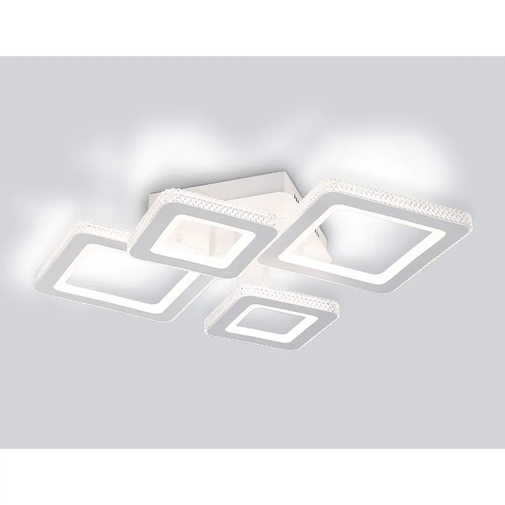 Фото 5 Люстра потолочная светодиодная Ambrella light Fa8878 с пультом управления 18 м² нейтральный белый свет цвет белый Фото 5 Люстра потолочная светодиодная Ambrella light Fa8878 с пультом управления 18 м² нейтральный белый свет цвет белый