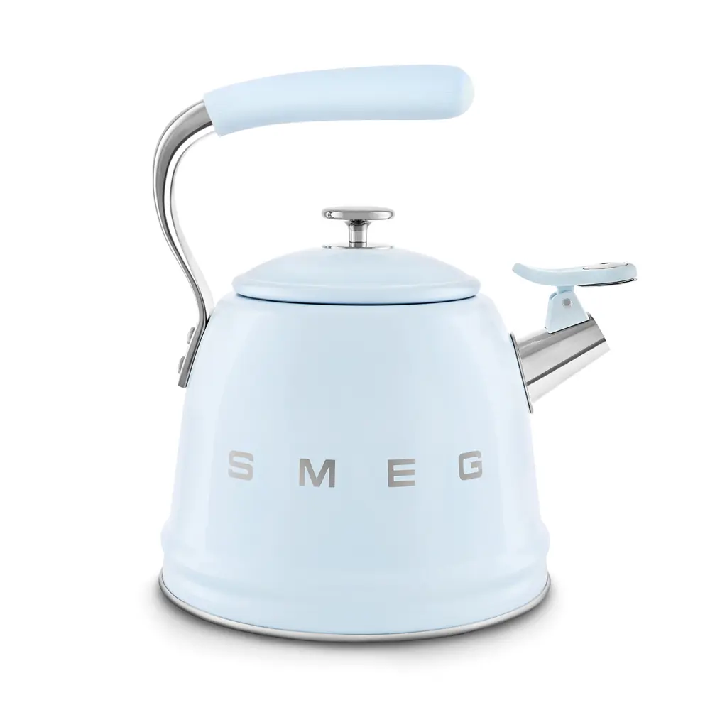 Фото 3 Чайник Smeg CKLW2001PB 2.3 л нержавеющая сталь цвет голубой Фото 3 Чайник Smeg CKLW2001PB 2.3 л нержавеющая сталь цвет голубой