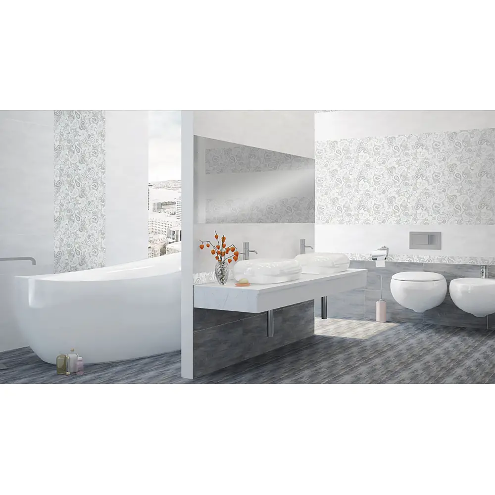 Фото 2 Плитка Azori 505731101 31.5x63см 1.59 м² цвет серый, цена за упаковку