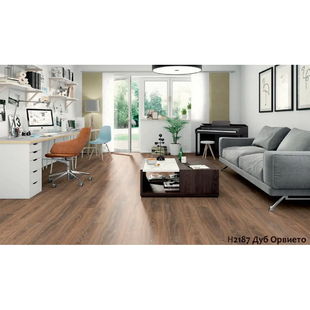Фото Ламинат Woodstyle Egger Pronto Дуб Орвието 32 класс толщина 8 мм 1.99 м², цена за упаковку Фото Ламинат Woodstyle Egger Pronto Дуб Орвието 32 класс толщина 8 мм 1.99 м², цена за упаковку