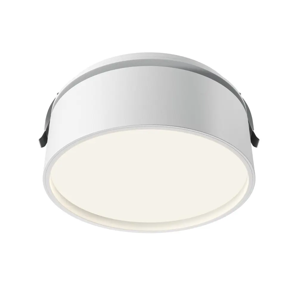 Фото Светильник точечный встраиваемый светодиодный Technical Onda Dl024-18w4k-w под отверстие 117 мм 18 Вт нейтральный белый свет цвет белый Фото Светильник точечный встраиваемый светодиодный Technical Onda Dl024-18w4k-w под отверстие 117 мм 18 Вт нейтральный белый свет цвет белый