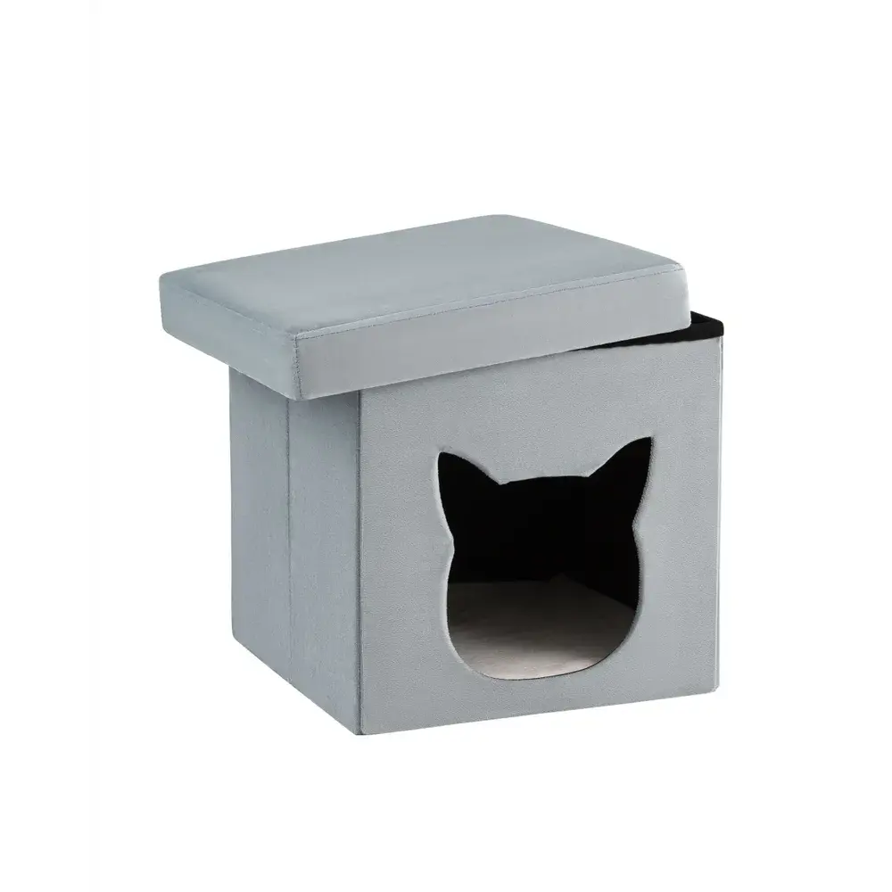Фото 2 Пуф ткань ПВХ Stool Group Store Pet HS-PT55 V57 BOX2, 38x38 см, цвет бирюзовый Фото 2 Пуф ткань ПВХ Stool Group Store Pet HS-PT55 V57 BOX2, 38x38 см, цвет бирюзовый