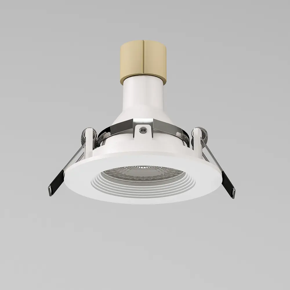 Фото 3 Светильник точечный встраиваемый Elektrostandard A067704 City 1 м² под отверстие 6.5 см цвет белый Фото 3 Светильник точечный встраиваемый Elektrostandard A067704 City 1 м² под отверстие 6.5 см цвет белый