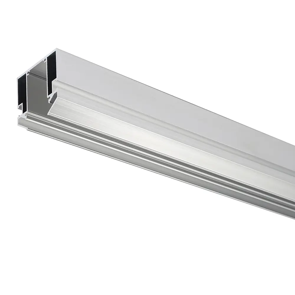 Фото Профиль для монтажа трекового шинопровода Magnetic Ambrella Light серия-GL Track System GL3344 цвет алюминий