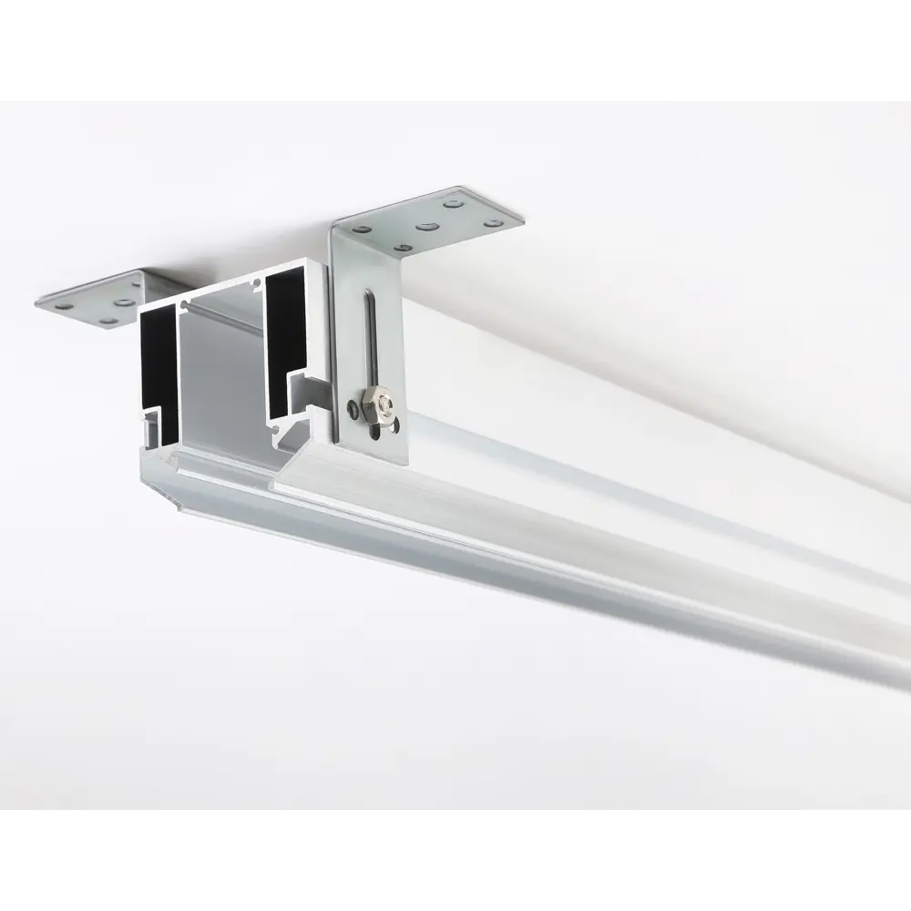 Фото 7 Профиль для монтажа трекового шинопровода Magnetic Ambrella Light серия-GL Track System GL3344 цвет алюминий