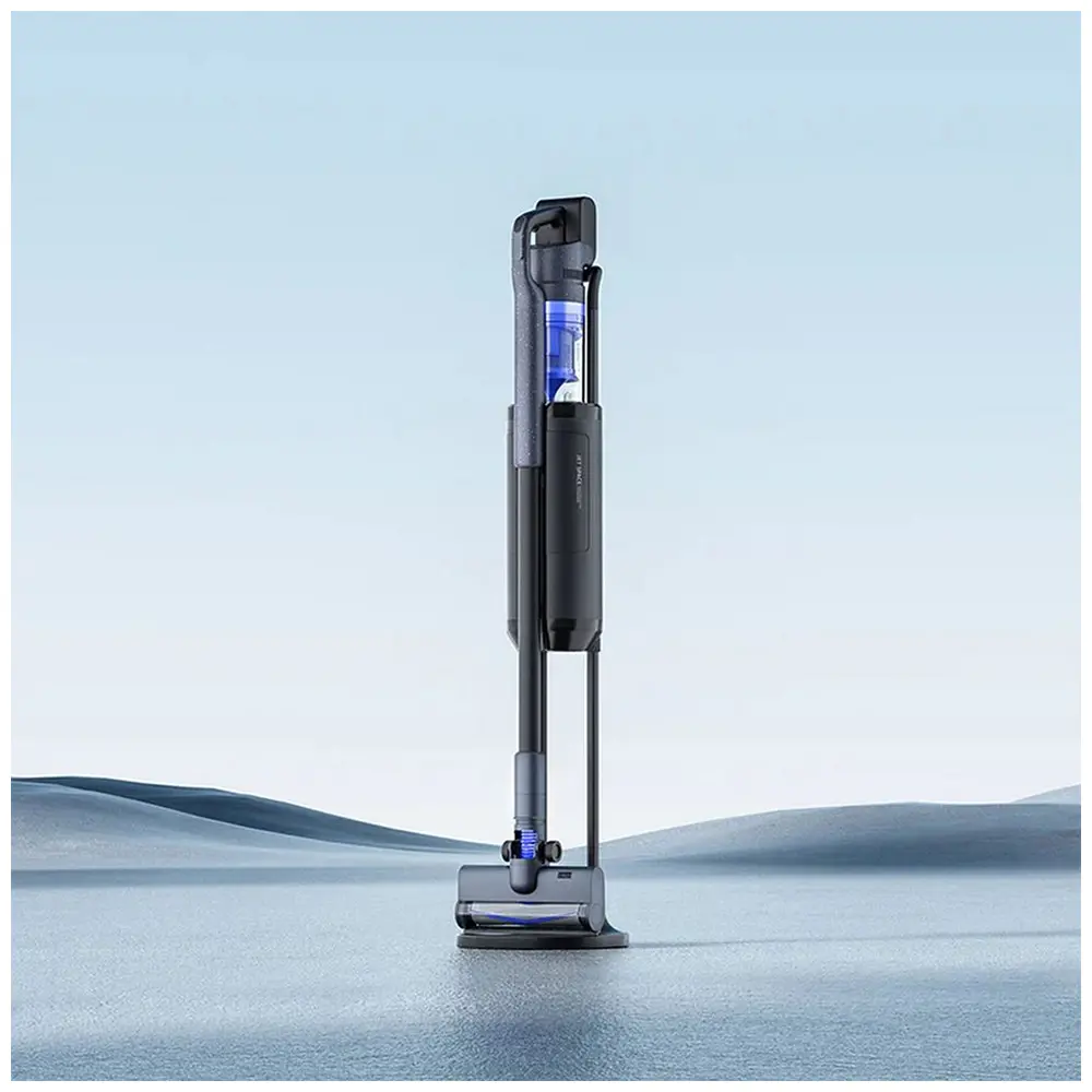 Фото 6 Пылесос вертикальный Roidmi Cordless vacuum cleaner with selfcleaning station x200 jet 0.65 л 533 Вт цвет черный